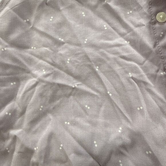 Jachs Girlfriend Women's Purple Button Front Cap Sleeve Blouse Size S NWT - Picture 6 of 6